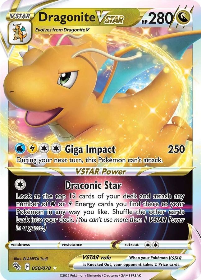 Dragonite VSTAR 050/078 - Monster Mart - Pokémon Cards Australia