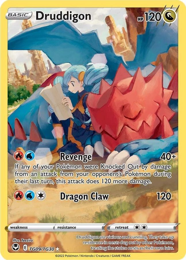 Druddigon TG09/TG30 - Monster Mart - Pokémon Cards Australia