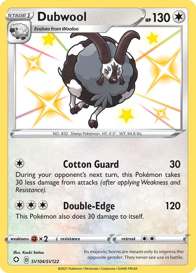 Dubwool SV104/SV122 - Monster Mart - Pokémon Cards Australia