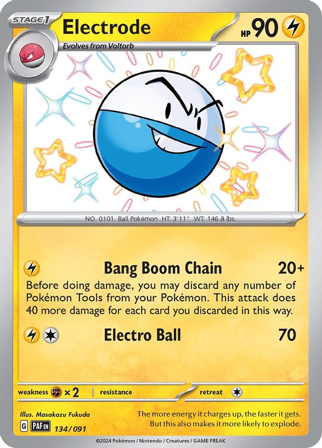 Electrode 134/091 - Monster Mart - Pokémon Cards Australia