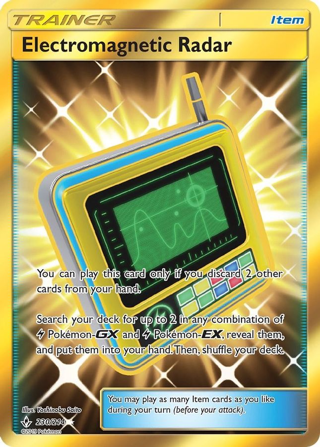 Electromagnetic Radar 230/214 - Monster Mart - Pokémon Cards Australia