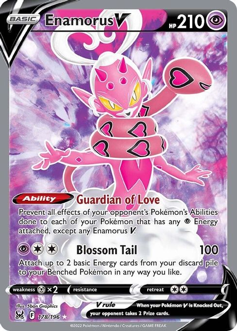 Enamorus V Full Art 178/196 - Monster Mart - Pokémon Cards Australia