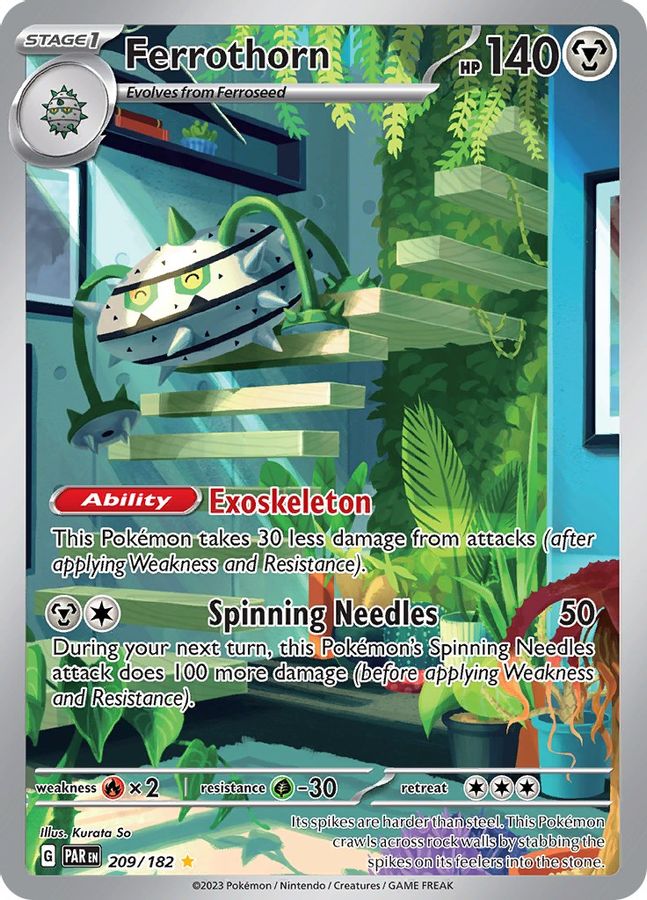 Ferrothorn 209/182 - Monster Mart - Pokémon Cards Australia