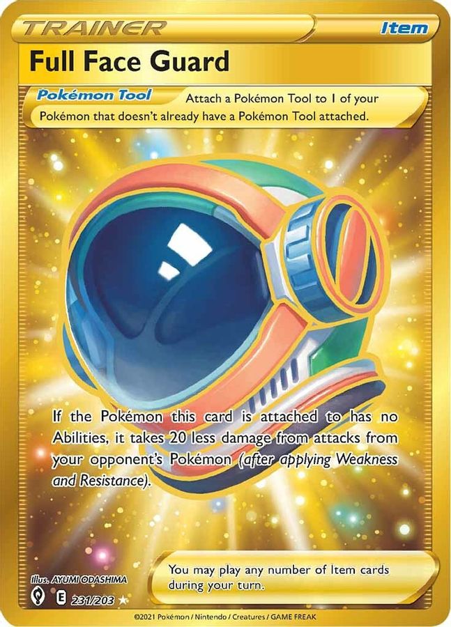 Full Face Guard 231/203 - Monster Mart - Pokémon Cards Australia