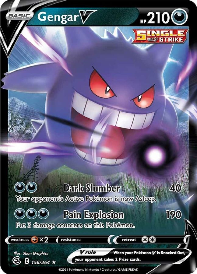 Gengar V 156/264 - Monster Mart - Pokémon Cards Australia