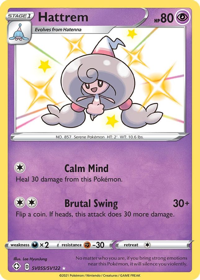Hattrem SV055/SV122 - Monster Mart - Pokémon Cards Australia