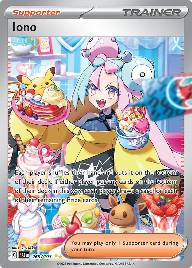 Iono 269/193 - Monster Mart - Pokémon Cards Australia