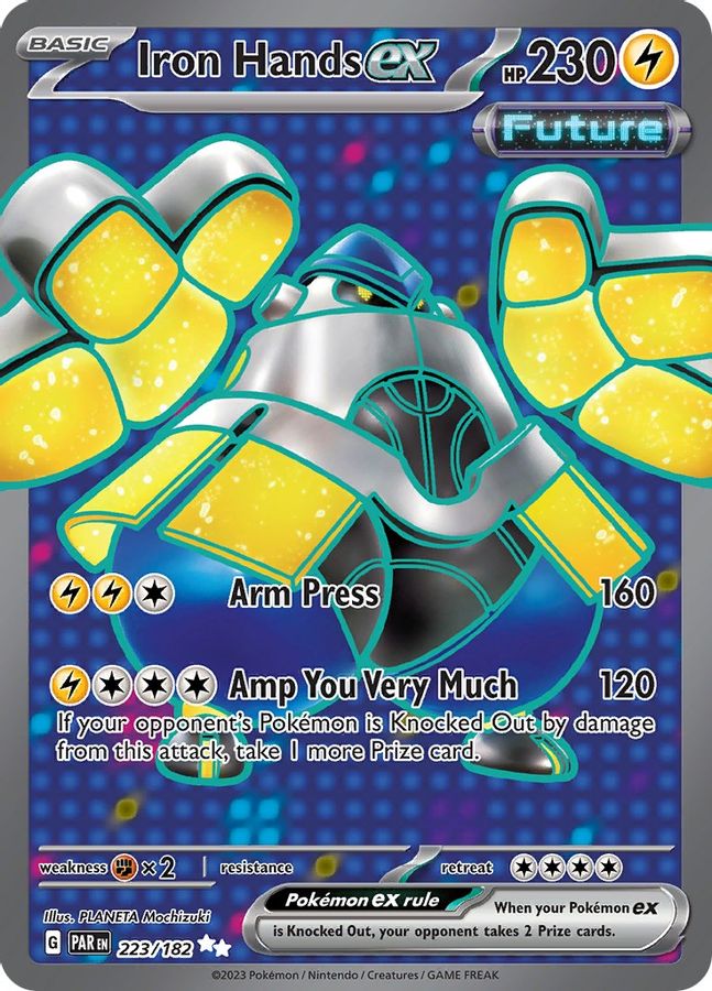 Iron Hands EX 223/182 - Monster Mart - Pokémon Cards Australia