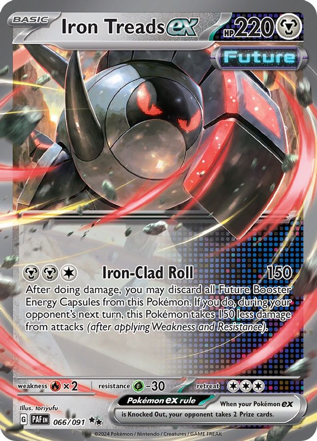 Iron Treads EX 066/091 - Monster Mart - Pokémon Cards Australia