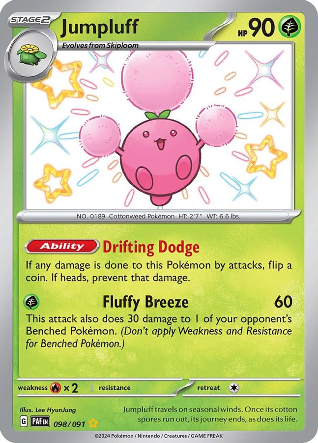 Jumpluff 098/091 - Monster Mart - Pokémon Cards Australia