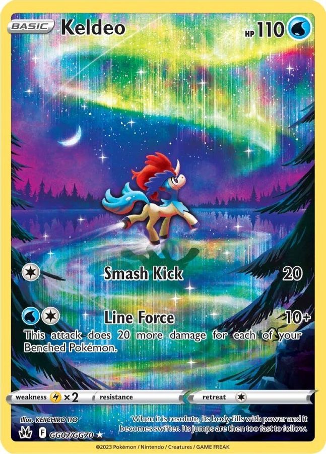 Keldeo GG07/GG70 - Monster Mart - Pokémon Cards Australia