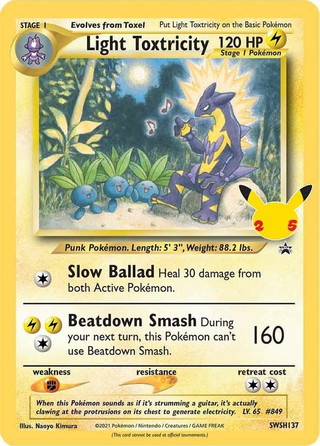 Light Toxtricity SWSH137 - Monster Mart - Pokémon Cards Australia