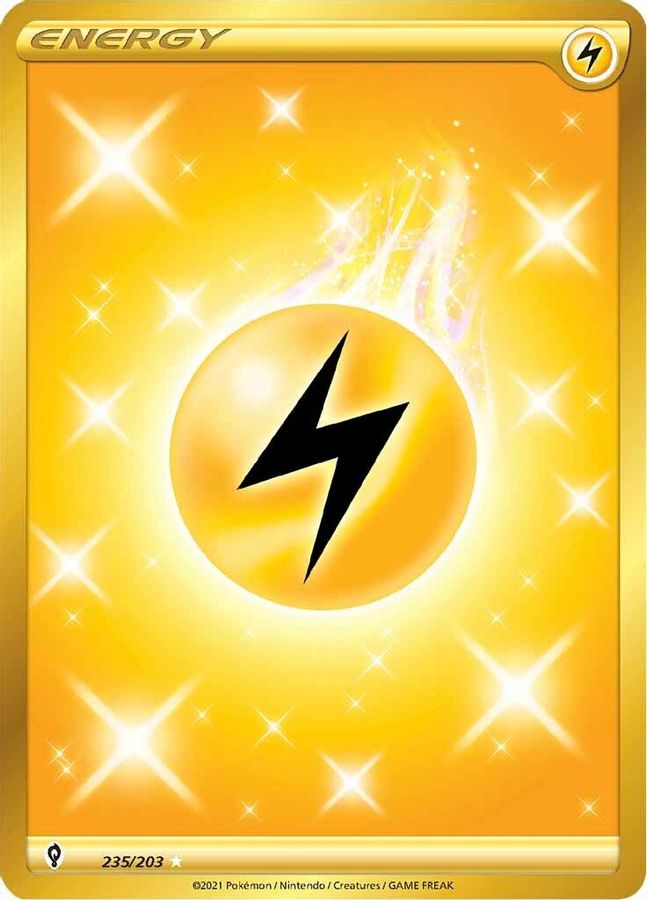 Lightning Energy 235/203 - Monster Mart - Pokémon Cards Australia