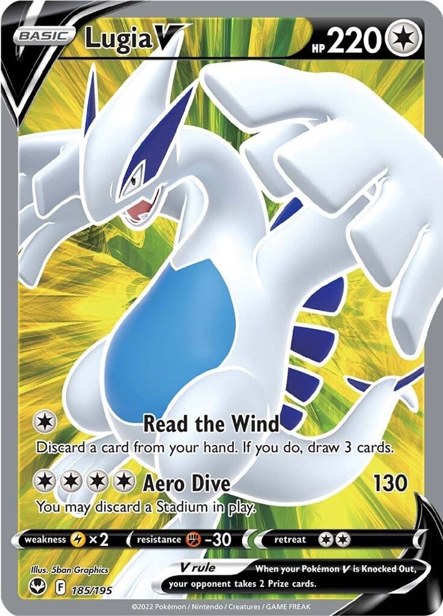 Lugia V Full Art 185/195 - Monster Mart - Pokémon Cards Australia