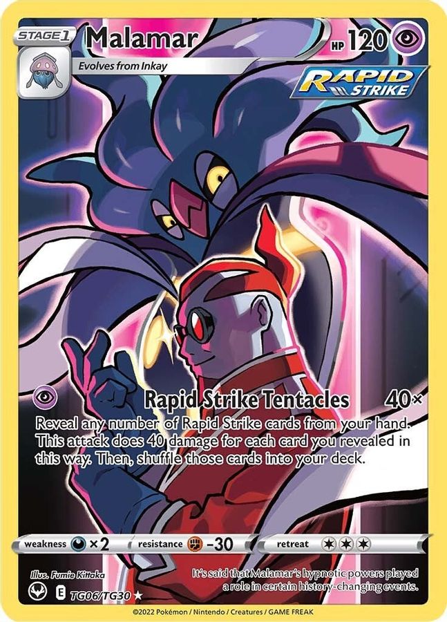 Malamar TG06/TG30 - Monster Mart - Pokémon Cards Australia