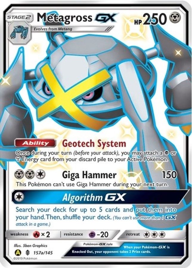 Metagross GX 157a/145 - Monster Mart - Pokémon Cards Australia