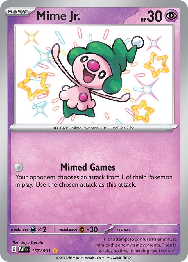 Mime Jr. 157/091 - Monster Mart - Pokémon Cards Australia