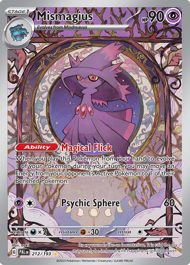 Mismagius 212/193 - Monster Mart - Pokémon Cards Australia