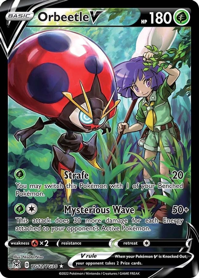 Orbeetle V TG12/TG30 - Monster Mart - Pokémon Cards Australia