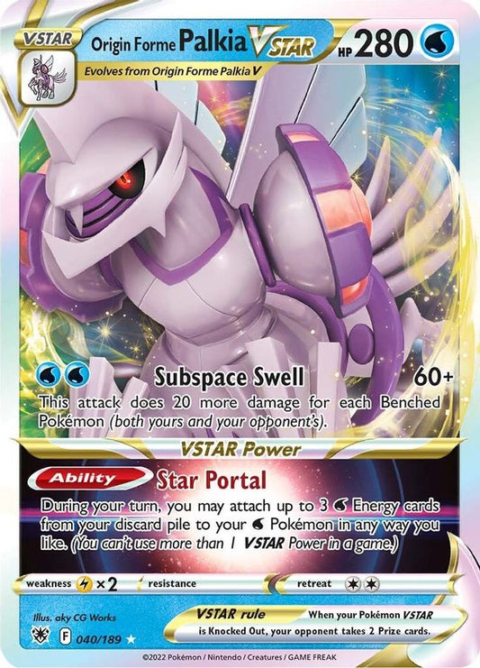 Palkia VSTAR 040/189 - Monster Mart - Pokémon Cards Australia