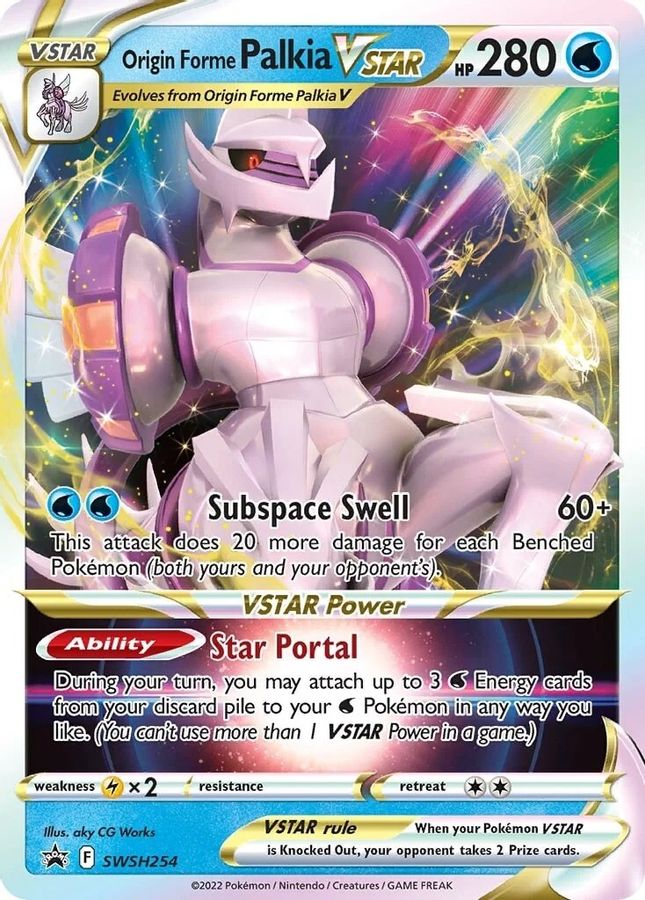 Palkia VSTAR SWSH254 - Monster Mart - Pokémon Cards Australia