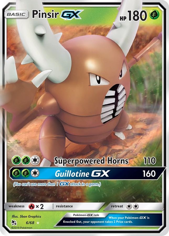 Pinsir GX 6/68 - Monster Mart - Pokémon Cards Australia