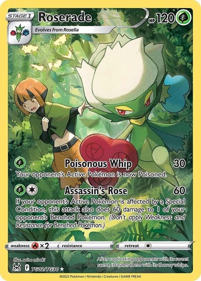 Roserade TG02/TG30 - Monster Mart - Pokémon Cards Australia