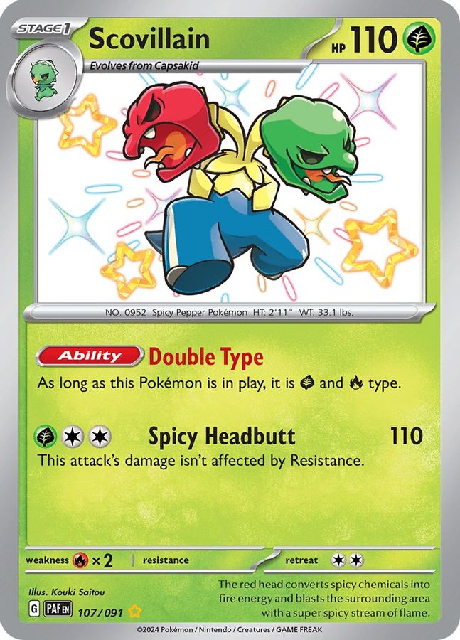Scovillain 107/091 - Monster Mart - Pokémon Cards Australia