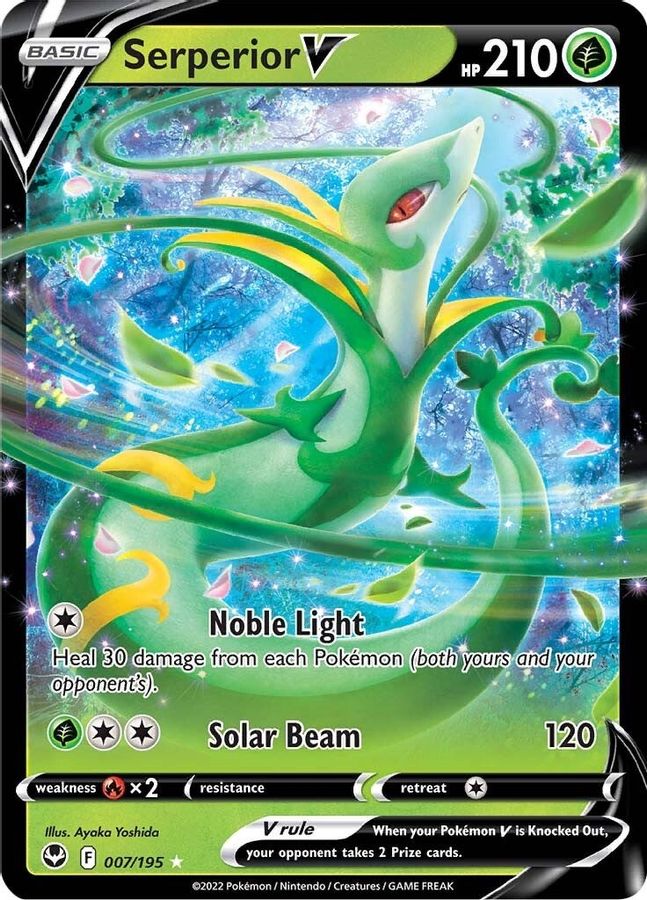 Serperior V 007/195 - Monster Mart - Pokémon Cards Australia