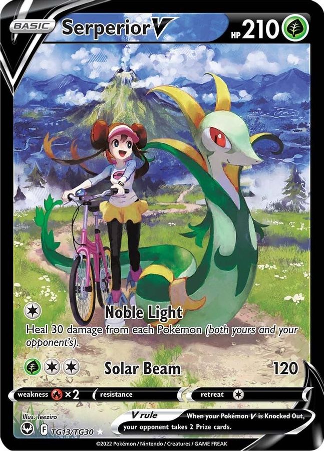Serperior V TG13/TG30 - Monster Mart - Pokémon Cards Australia