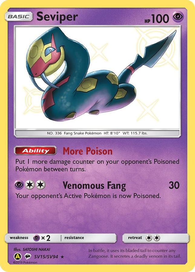 Seviper SV15/SV94 - Monster Mart - Pokémon Cards Australia