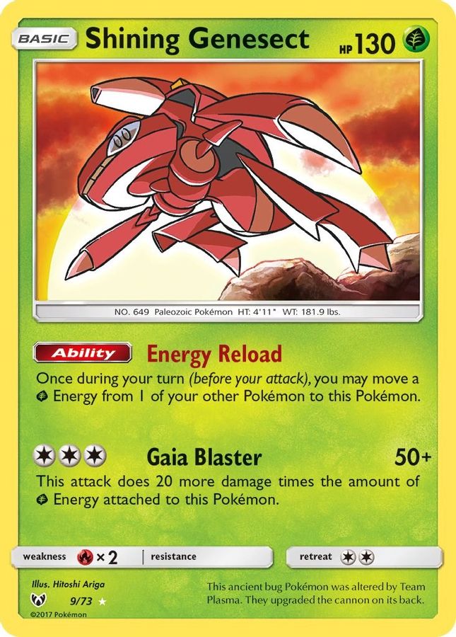 Shining Genesect 9/73 - Monster Mart - Pokémon Cards Australia