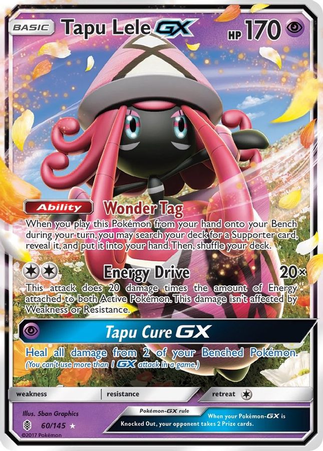 Tapu Lele GX 60/145 - Monster Mart - Pokémon Cards Australia