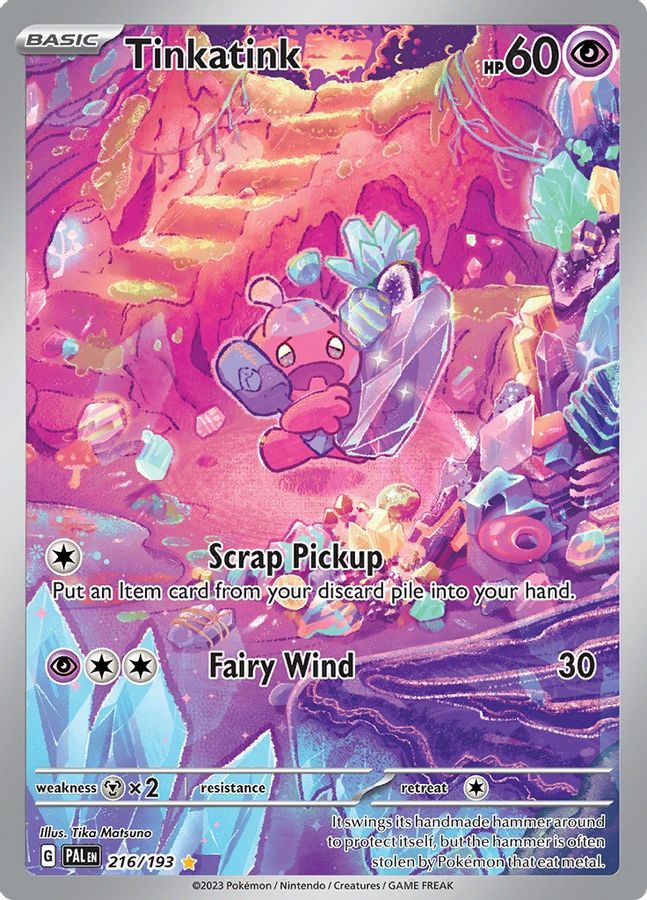 Tinkatink 216/193 - Monster Mart - Pokémon Cards Australia