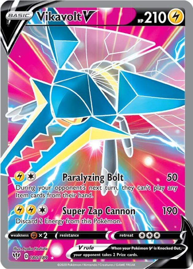 Vikavolt 180/189 - Monster Mart - Pokémon Cards Australia
