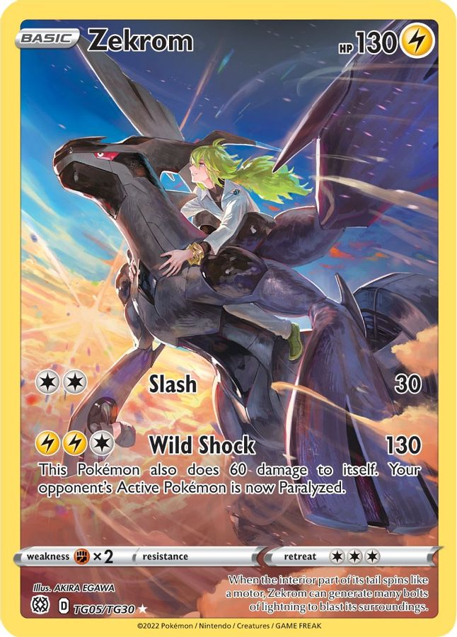 Zekrom TG05/TG30 - Monster Mart - Pokémon Cards Australia