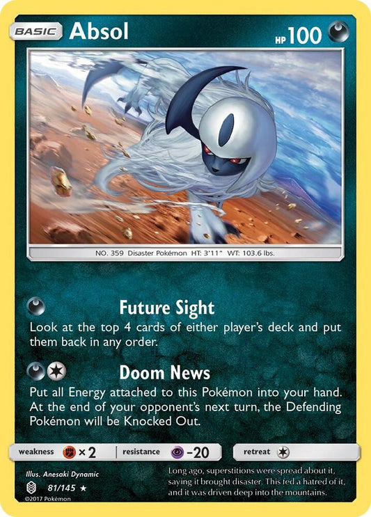 Buy Pokemon cards Australia - Absol Reverse Holo 81/145 - Premium Raw Card from Monster Mart - Pokémon Card Emporium - Shop now at Monster Mart - Pokémon Cards Australia. Guardians Rising, NEW 9 Sep, Reverse Holo