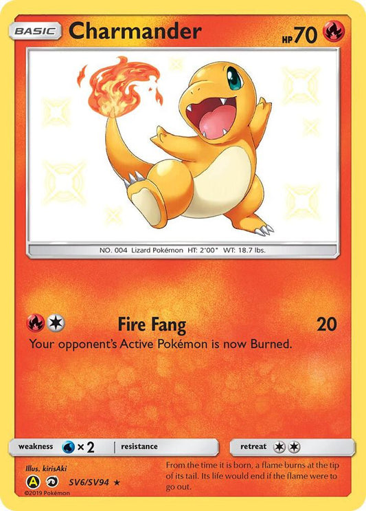 Buy Pokemon cards Australia - Charmander SV6/SV94 - Premium Raw Card from Monster Mart - Pokémon Card Emporium - Shop now at Monster Mart - Pokémon Cards Australia. Baby Shiny, Hidden Fates, NEW 6 MAR, Shiny Holo Rare, Shiny Vault