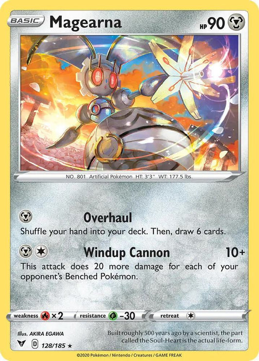 Magerna Holo 128/185 - Monster Mart - Pokémon Cards Australia