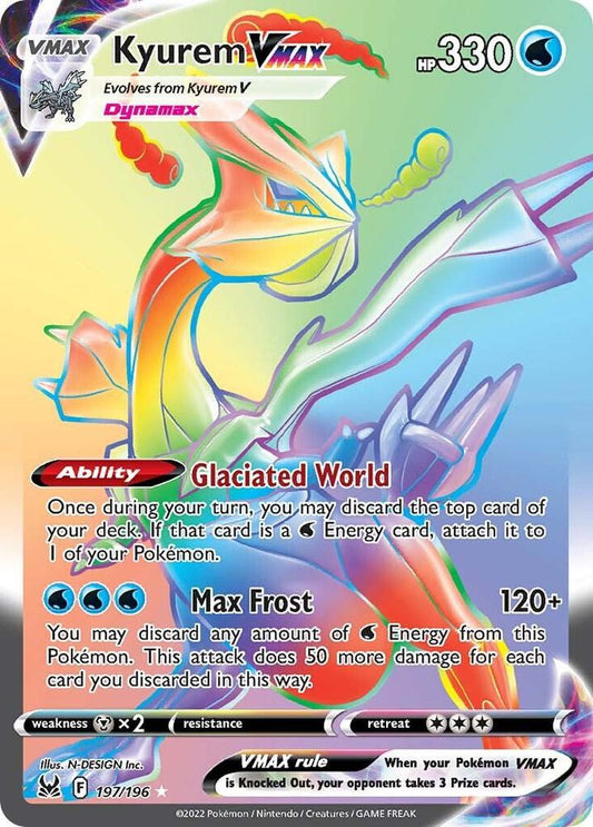 Kyurem VMAX 197/196 - Monster Mart - Pokémon Cards Australia