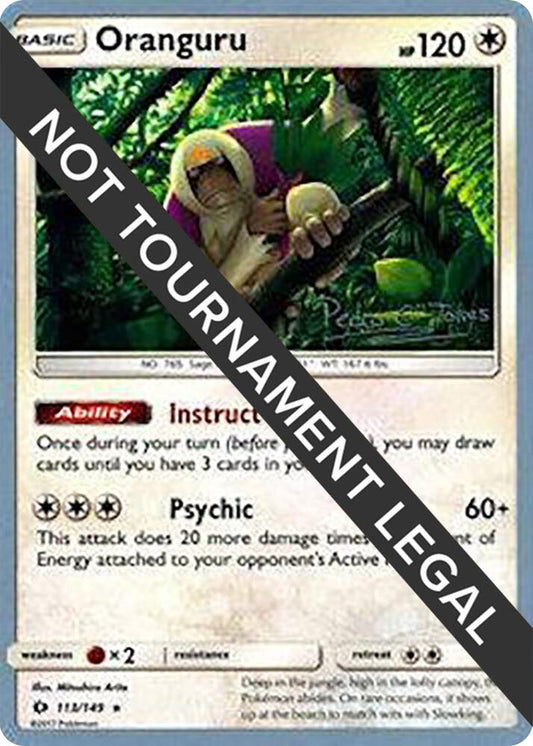 Oranguru 113/149 - Pedro Eugenio Torres - World Championships 2018