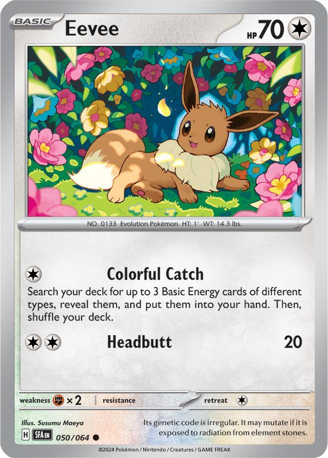 Eevee Reverse Holo 050/064 - Monster Mart - Pokémon Cards Australia