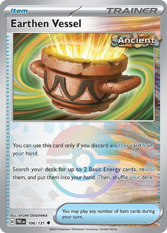 Buy Pokemon cards Australia - Earthen Vessel 106/131 Poke Ball - Premium Raw Card from Monster Mart - Pokémon Card Emporium - Shop now at Monster Mart - Pokémon Cards Australia. NEW 11 Feb, Poke Ball, Prismatic Evolutions