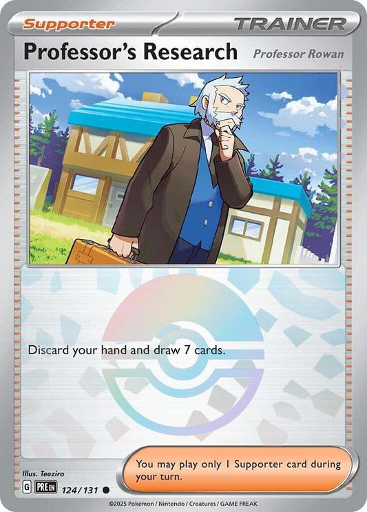 Buy Pokemon cards Australia - Professor's Research 122/131 Poke Ball - Premium Raw Card from Monster Mart - Pokémon Card Emporium - Shop now at Monster Mart - Pokémon Cards Australia. NEW 14 May, Poke Ball, Prismatic Evolutions
