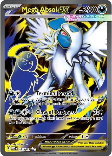 Mega Absol EX 161/132 - Monster Mart - Pokémon Cards Australia