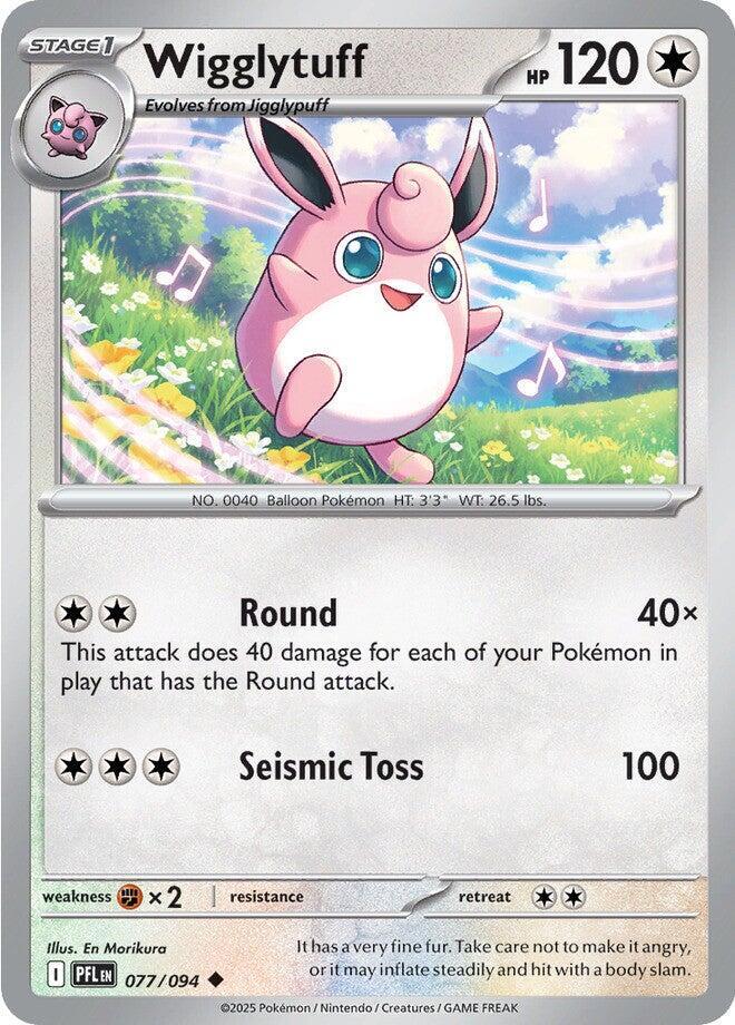 Wigglytuff Reverse Holo 077/094 - Monster Mart - Pokémon Cards Australia