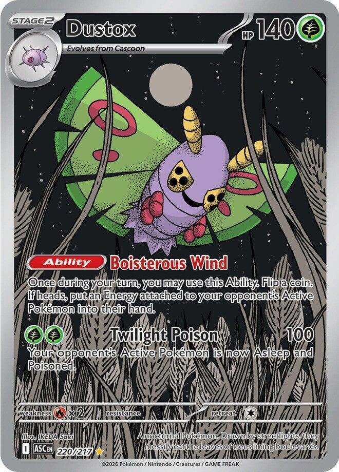 Dustox 220/217 - Monster Mart - Pokémon Cards Australia