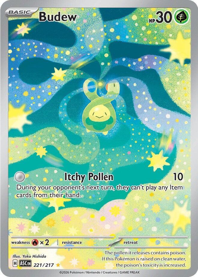 Budew 221/217 - Monster Mart - Pokémon Cards Australia