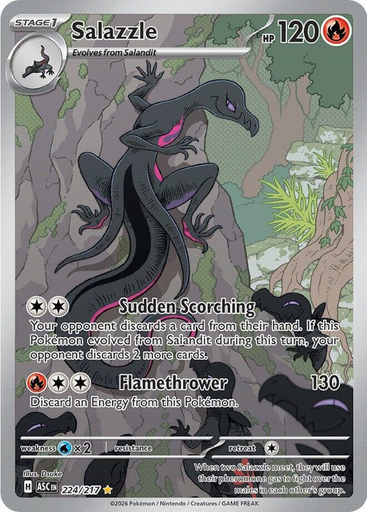 Salazzle 224/217 - Monster Mart - Pokémon Cards Australia