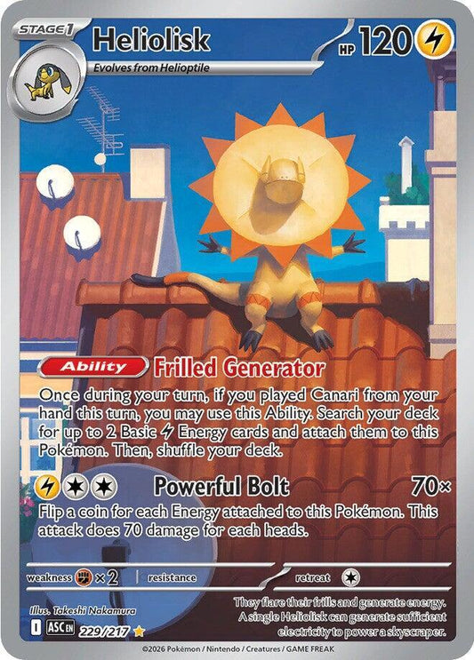 Heliolisk 229/217 - Monster Mart - Pokémon Cards Australia